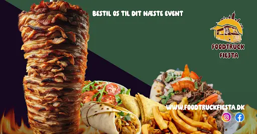 Foodtruck Fiesta — streetfood vogn på festival med shawarma og grill